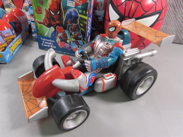 SPIDERMAN TOYS & MORE