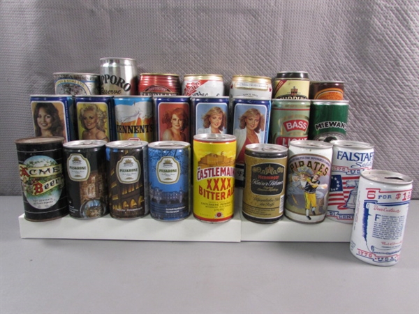 COLLECTIBLE BEER CANS