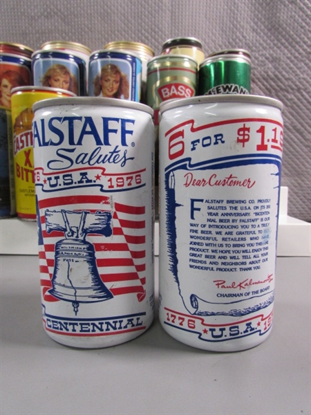 COLLECTIBLE BEER CANS