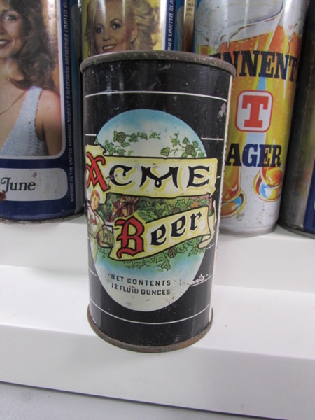 COLLECTIBLE BEER CANS