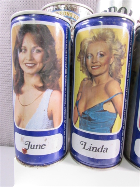 COLLECTIBLE BEER CANS