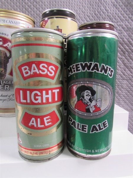 COLLECTIBLE BEER CANS