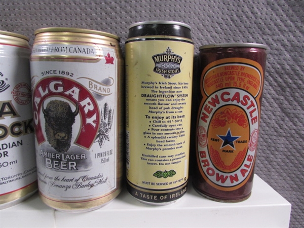 COLLECTIBLE BEER CANS