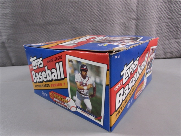 36 COUNT BOX 1993 TOPPS BASEBALL CARDS - SEALED PACKS