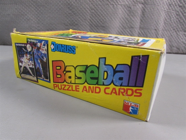 1989 DONRUSS BASEBALL PUZZLE & CARDS - 36 UNOPENED PACKS