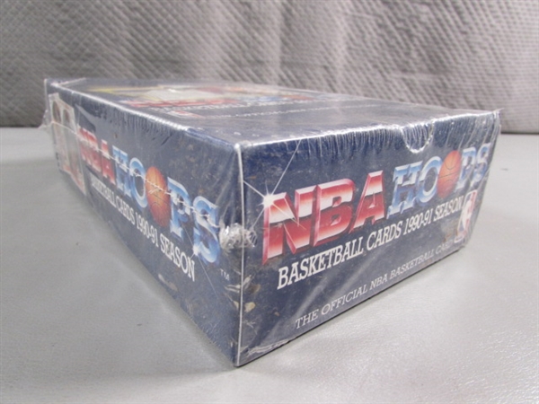 SEALED BOX OF 1990-91 SEASON BASKETBALL CARDS