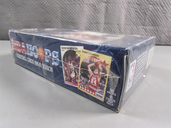 SEALED BOX OF 1990-91 SEASON BASKETBALL CARDS