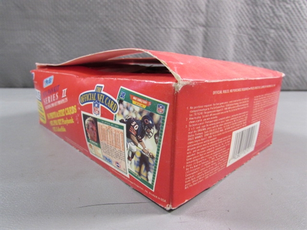 36 PACK BOX OF SEALED NFL SERIES II FOOTBALL CARDS