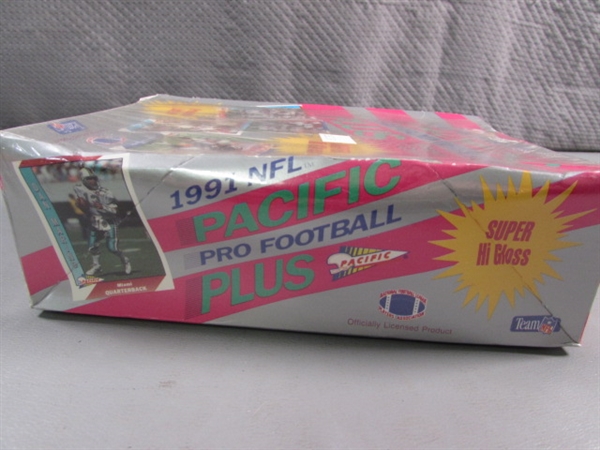 SEALED BOX 1991 PACIFIC PRO PLUS FOOTBALL CARDS