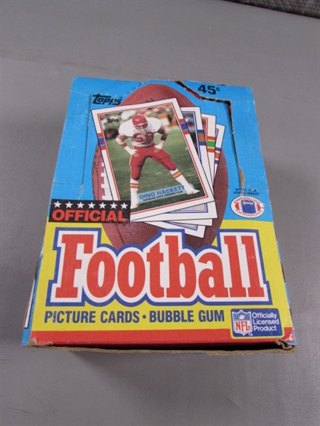 1989 TOPPS SEALED PACKS FOOTBALL TRADING CARDS