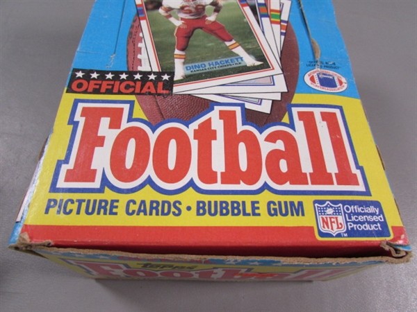 1989 TOPPS SEALED PACKS FOOTBALL TRADING CARDS