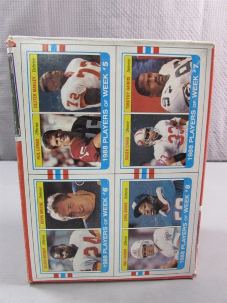 1989 TOPPS SEALED PACKS FOOTBALL TRADING CARDS