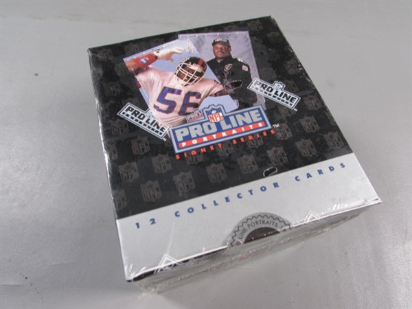 SEALED BOX 1991 PRO LINE FOOTBALL CARDS