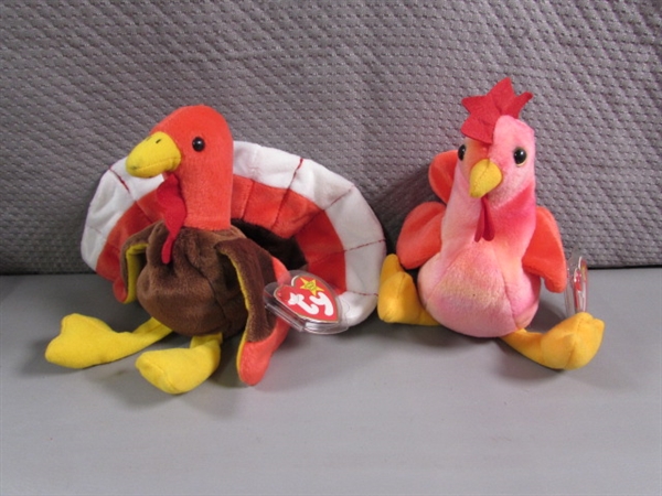 TY BEANIE BABIES - BIRDS