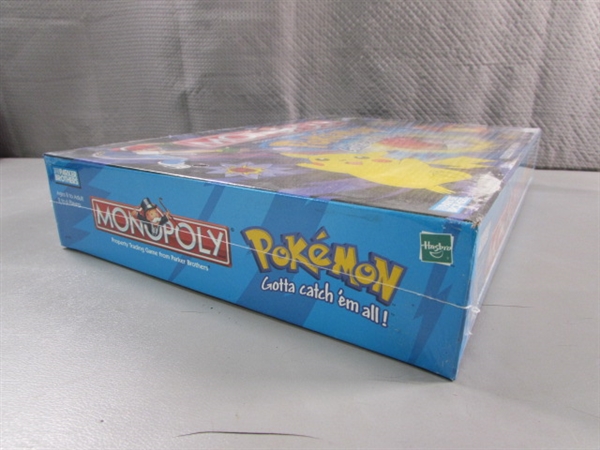 FACTORY SEALED POKEMON MONOPOLY GAME