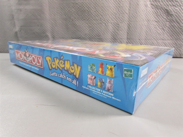 FACTORY SEALED POKEMON MONOPOLY GAME