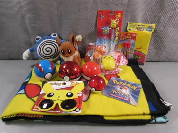 ASSORTED POKEMON TOYS & MORE