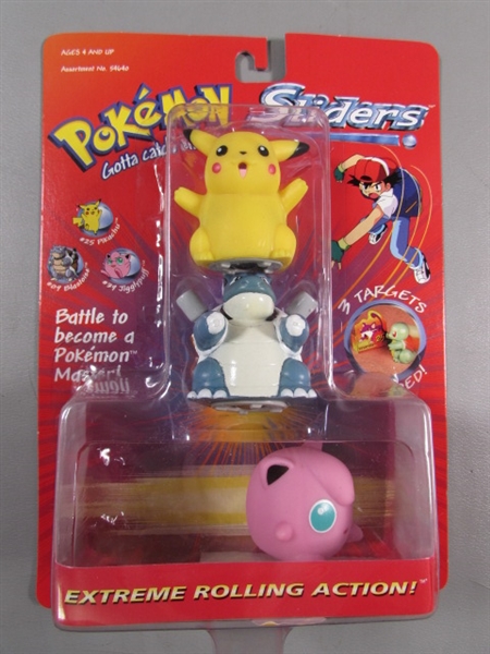 2 FACTORY SEALED POKEMON SLIDERS