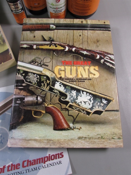 GUN CARE SUPPLIES & BOOKS