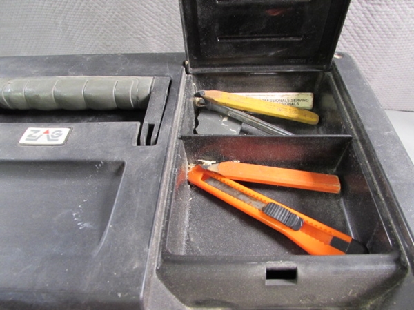 TOOL BOX W/ASSORTED TOOLS