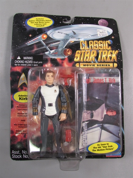 NEW STAR TREK 5 FIGURINES