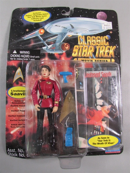 NEW STAR TREK 5 FIGURINES