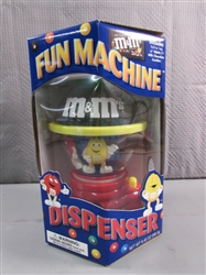 NEW "FUN MACHINE" M&M CANDY DISPENSER