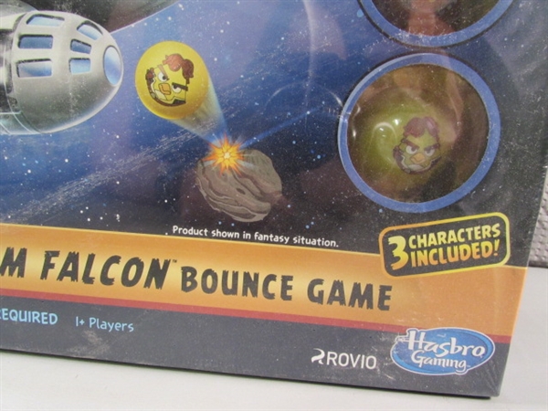 ANGRY BIRDS STAR WARS - MILLENIUM FALCON BOUNCE GAME - FACTORY SEALED