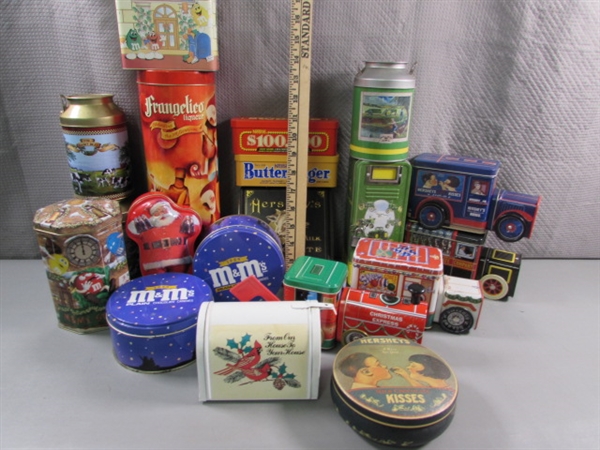 ASSORTED TINS