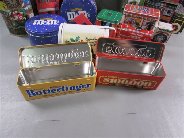 ASSORTED TINS