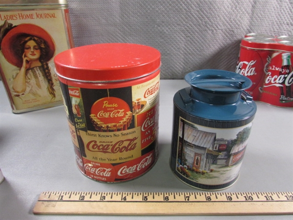 COCA-COLA & LADIES HOME JOURNAL TIN