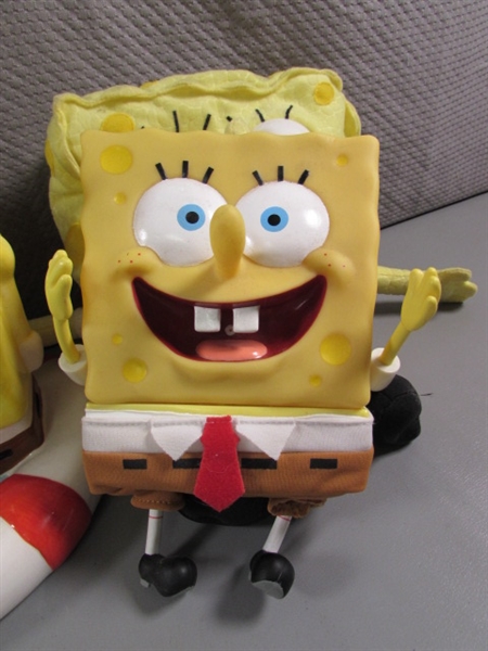 LARGE COLLECTION OF SPONGEBOB SQUAREPANTS TOYS