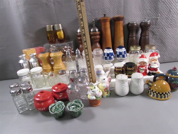 SALT & PEPPER SHAKER COLLECTION