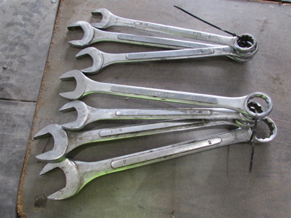 1.5 - 2 COMBINATION WRENCHES