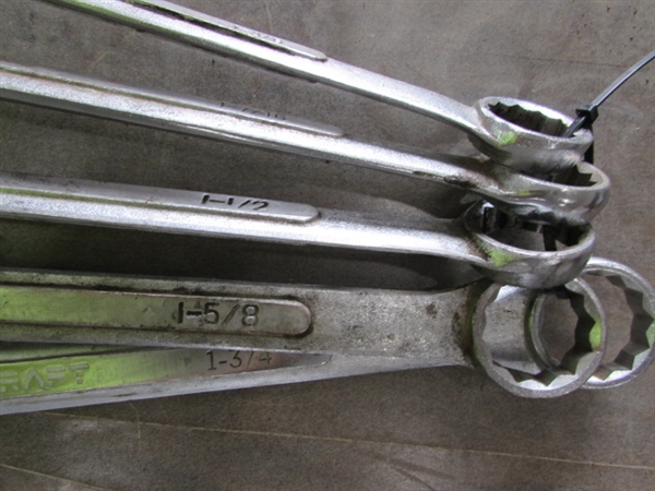 1 3/8 TO 1 3/4 COMBINATION WRENCHES