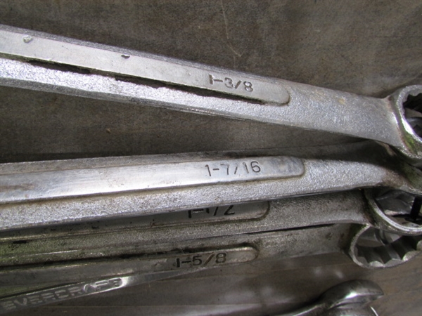 1 3/8 TO 1 3/4 COMBINATION WRENCHES