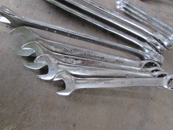 STANDARD & METRIC COMBINATION WRENCHES