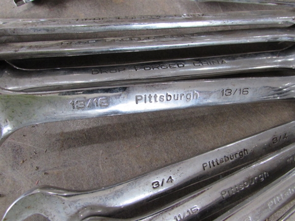 STANDARD & METRIC COMBINATION WRENCHES