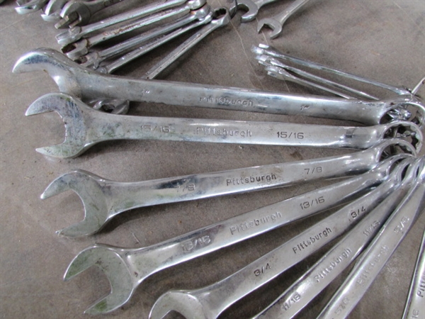 STANDARD & METRIC COMBINATION WRENCHES