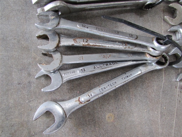 STANDARD & METRIC COMBINATION WRENCHES