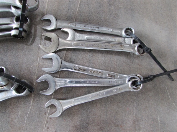 STANDARD & METRIC COMBINATION WRENCHES