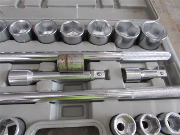 21 PC 3/4 SQUARE DRIVE SOCKET SET