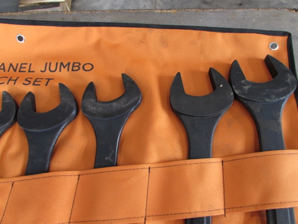 NEW NEIKO 10 PC SAE COMBINATION WRENCH SET - JUMBO SIZE