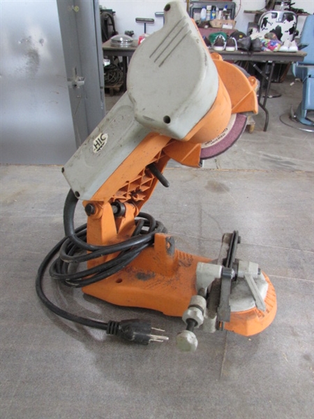 ELECTRIC CHAIN SAW SHARPENER