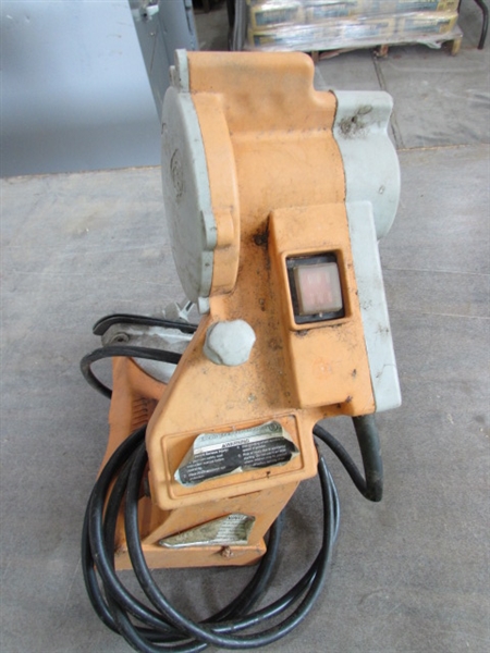 ELECTRIC CHAIN SAW SHARPENER