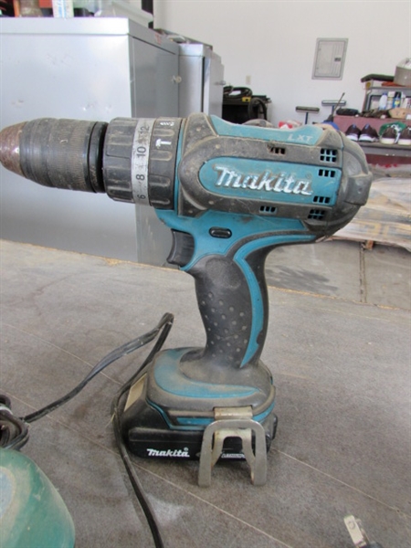 MAKITA 18V DRILL DRIVERS W/BATTERIES & CHARGERS - WORKS