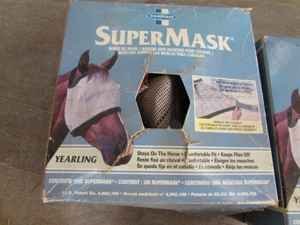 HORSE FLY MASKS, NO-TURN BOOTS & MORE