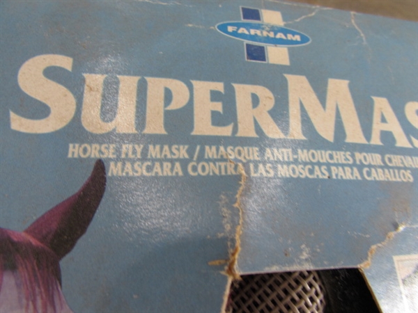 HORSE FLY MASKS, NO-TURN BOOTS & MORE