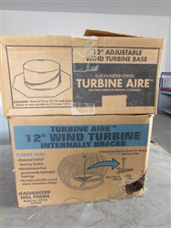 12" WIND TURBINE & BASE - NEW