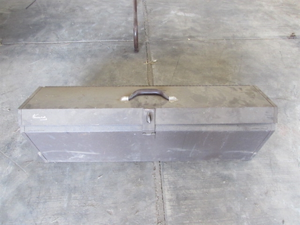 LARGE METAL STORAGE BOX